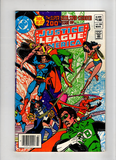 Justice League of America, Vol. 1 #200 (1982) Newsstand Edition  Newsstand Edition  Buy & Sell Comics Online Comic Shop Toronto Canada