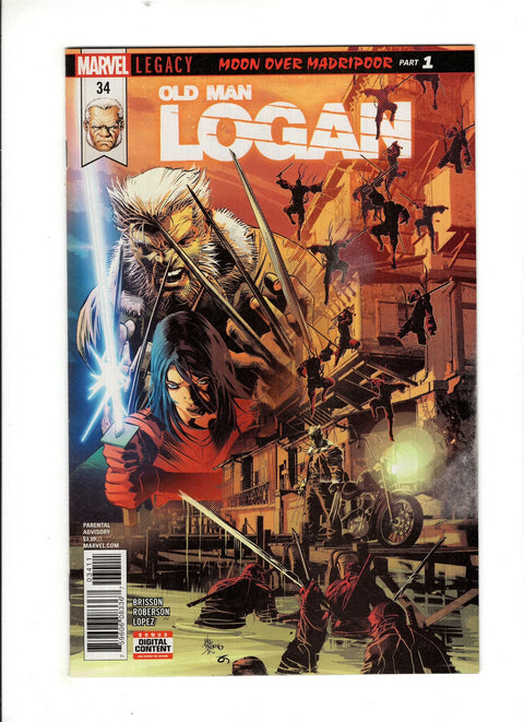 Old Man Logan, Vol. 2 #34 (2018)      Buy & Sell Comics Online Comic Shop Toronto Canada