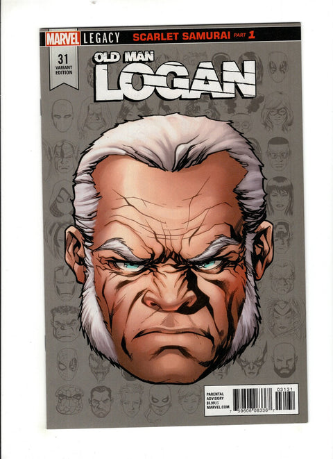 Old Man Logan, Vol. 2 #31 (Cvr C) (2017) Incentive Mike McKone Legacy Headshot Variant  C Incentive Mike McKone Legacy Headshot Variant  Buy & Sell Comics Online Comic Shop Toronto Canada