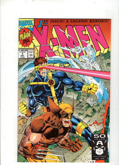 X-Men, Vol. 1 #1 (Cvr C) (1991) Wolverine, Cyclops, Iceman  C Wolverine, Cyclops, Iceman  Buy & Sell Comics Online Comic Shop Toronto Canada