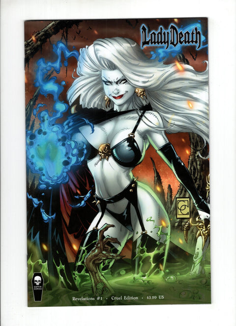 Lady Death Revelations Illustrated #1 (Cvr B) (2017) Cruel Edition  B Cruel Edition  Buy & Sell Comics Online Comic Shop Toronto Canada