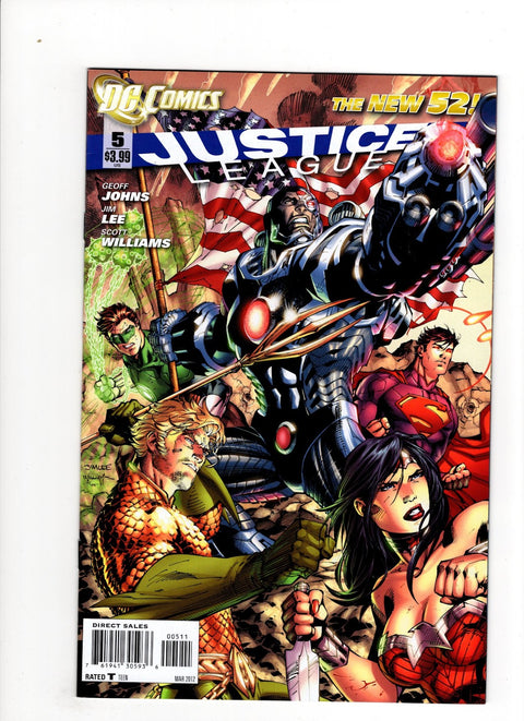 Justice League, Vol. 1 #5 (Cvr A) (2012) Jim Lee  A Jim Lee  Buy & Sell Comics Online Comic Shop Toronto Canada