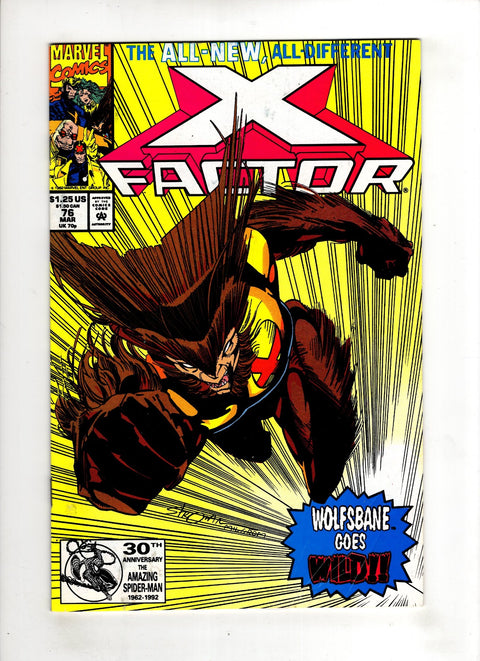 X-Factor, Vol. 1 #76 (1992)     Buy & Sell Comics Online Comic Shop Toronto Canada