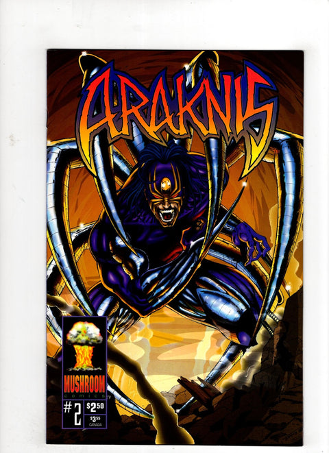 Araknis #2 (1995)      Buy & Sell Comics Online Comic Shop Toronto Canada
