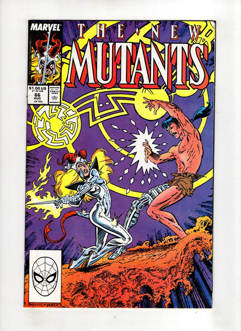 New Mutants, Vol. 1 #66 (1988)     Buy & Sell Comics Online Comic Shop Toronto Canada