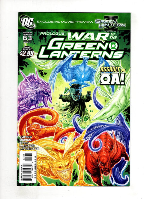 Green Lantern, Vol. 4 #63 (Cvr A) (2011) Gary Frank A Gary Frank  Buy & Sell Comics Online Comic Shop Toronto Canada