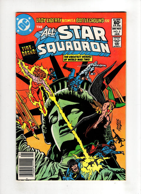 All-Star Squadron #5 (1981) Newsstand Edition  Newsstand Edition  Buy & Sell Comics Online Comic Shop Toronto Canada