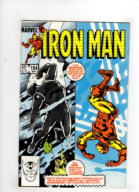 Iron Man, Vol. 1 #194 (1985) 1st cameo app. Scourge (disguised as a hobo), Death of The Enforcer     Buy & Sell Comics Online Comic Shop Toronto Canada