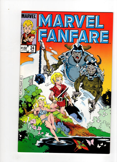 Marvel Fanfare, Vol. 1 #24 (1985)      Buy & Sell Comics Online Comic Shop Toronto Canada