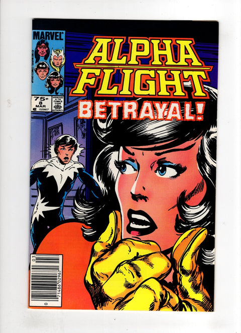 Alpha Flight, Vol. 1 #8 (1984) Canadian Price Variant   Canadian Price Variant  Buy & Sell Comics Online Comic Shop Toronto Canada