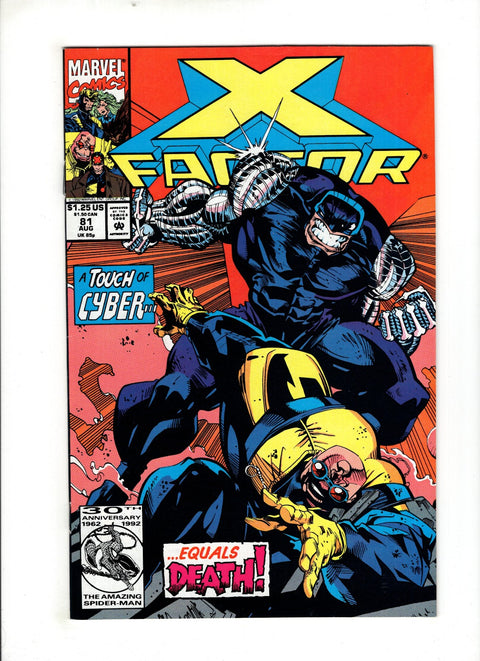 X-Factor, Vol. 1 #81 (1992)      Buy & Sell Comics Online Comic Shop Toronto Canada