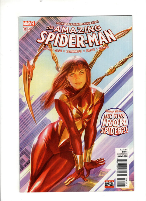 The Amazing Spider-Man, Vol. 4 #15 (Cvr A) (2016) Alex Ross  A Alex Ross  Buy & Sell Comics Online Comic Shop Toronto Canada