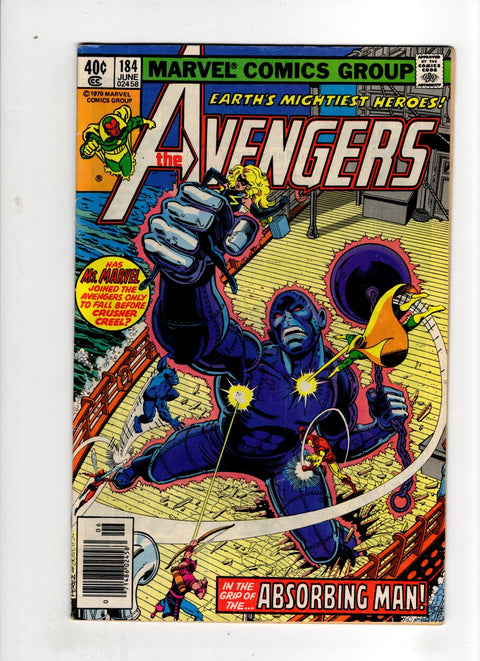 The Avengers, Vol. 1 #184 (1979) Newsstand Edition   Newsstand Edition  Buy & Sell Comics Online Comic Shop Toronto Canada