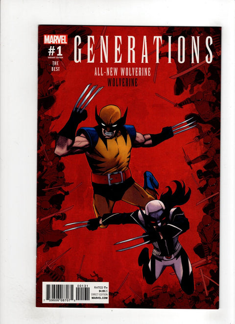 Generations: Wolverine & All-New Wolverine #1 (Cvr C) (2017) Incentive Declan Shalvey Variant C Incentive Declan Shalvey Variant  Buy & Sell Comics Online Comic Shop Toronto Canada