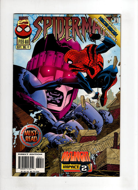 Spider-Man, Vol. 1 #72 (Cvr A) (1996)  A   Buy & Sell Comics Online Comic Shop Toronto Canada