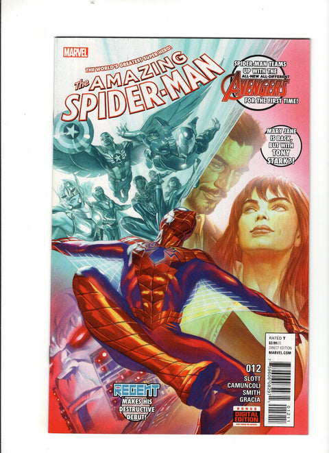 The Amazing Spider-Man, Vol. 4 #12 (Cvr A) (2016) Alex Ross  A Alex Ross  Buy & Sell Comics Online Comic Shop Toronto Canada