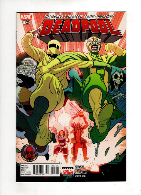 Deadpool, Vol. 5 #23 (Cvr A) (2016) Tradd Moore A Tradd Moore  Buy & Sell Comics Online Comic Shop Toronto Canada