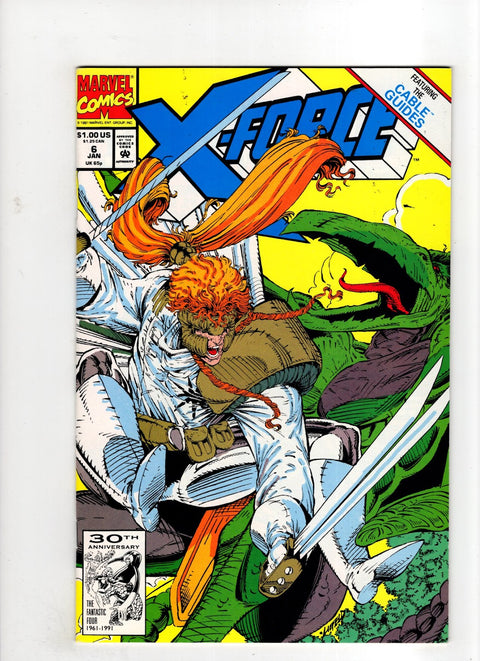 X-Force, Vol. 1 #6 (1991)      Buy & Sell Comics Online Comic Shop Toronto Canada
