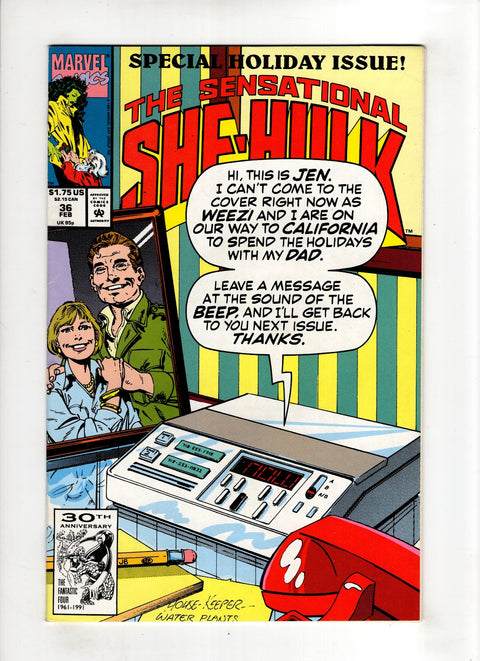 The Sensational She-Hulk, Vol. 1 #36 (1991)     Buy & Sell Comics Online Comic Shop Toronto Canada