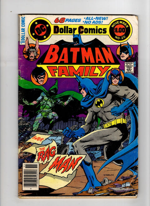 The Batman Family, Vol. 1 #20 (1978)      Buy & Sell Comics Online Comic Shop Toronto Canada