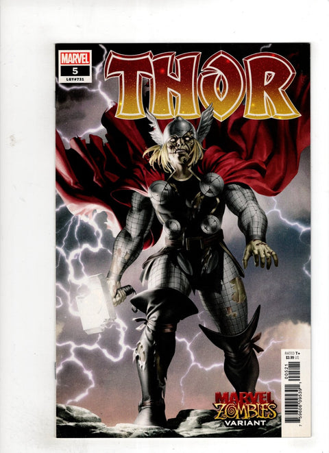 Thor, Vol. 6 #5 (Cvr B) (2020) Junggeun Yoon Marvel Zombies  B Junggeun Yoon Marvel Zombies  Buy & Sell Comics Online Comic Shop Toronto Canada