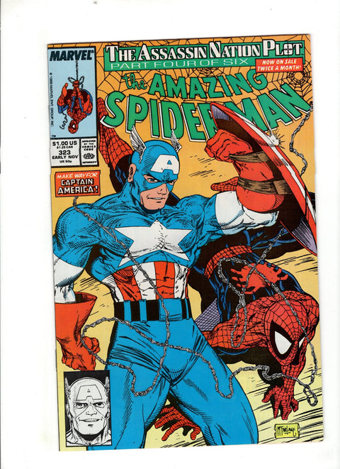 The Amazing Spider-Man, Vol. 1 #323 (1989) Todd McFarlane   Todd McFarlane  Buy & Sell Comics Online Comic Shop Toronto Canada