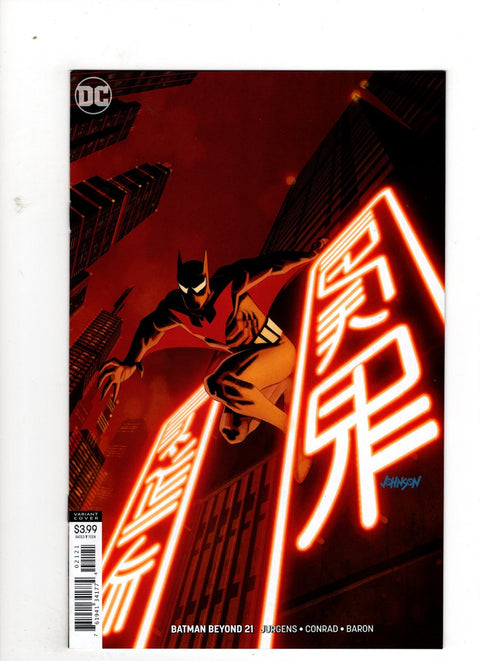 Batman Beyond, Vol. 6 #21 (Cvr B) (2018) Dave Johnson  B Dave Johnson  Buy & Sell Comics Online Comic Shop Toronto Canada