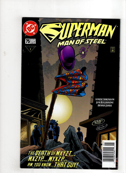 Superman: The Man of Steel #75 (1997) Newsstand Edition   Newsstand Edition  Buy & Sell Comics Online Comic Shop Toronto Canada