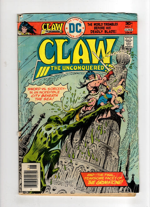 Claw: The Unconquered, Vol. 1 #7 (1976)      Buy & Sell Comics Online Comic Shop Toronto Canada