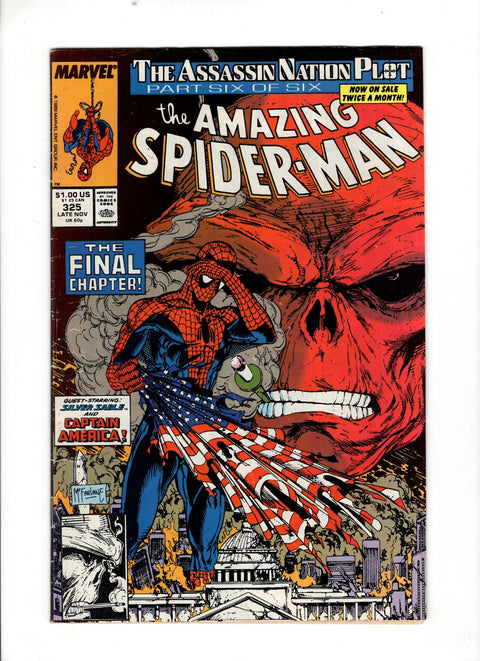 The Amazing Spider-Man, Vol. 1 #325 (1989) Todd McFarlane   Todd McFarlane  Buy & Sell Comics Online Comic Shop Toronto Canada