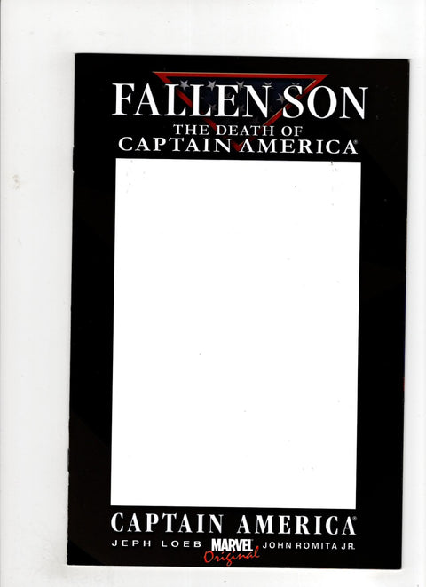 Fallen Son: The Death of Captain America #3 (Cvr C) (2007) Blank Variant  C Blank Variant  Buy & Sell Comics Online Comic Shop Toronto Canada
