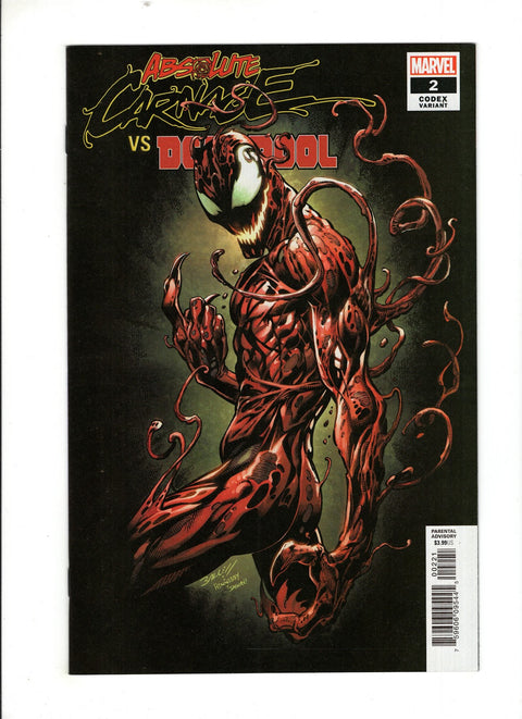 Absolute Carnage Vs Deadpool #2 (Cvr B) (2019) Incentive Mark Bagley Codex Variant  B Incentive Mark Bagley Codex Variant  Buy & Sell Comics Online Comic Shop Toronto Canada