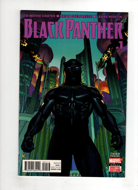 Black Panther, Vol. 6 #1 (2016) 3rd printing Brian Stelfreeze  3rd printing Brian Stelfreeze  Buy & Sell Comics Online Comic Shop Toronto Canada