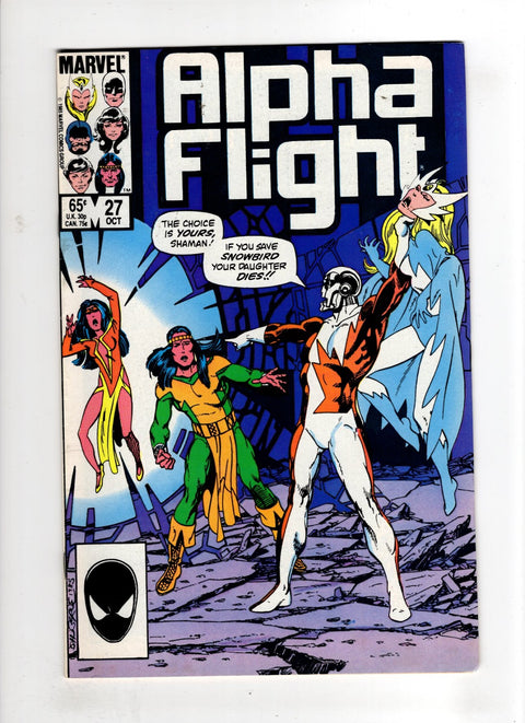 Alpha Flight, Vol. 1 #27 (1985)      Buy & Sell Comics Online Comic Shop Toronto Canada