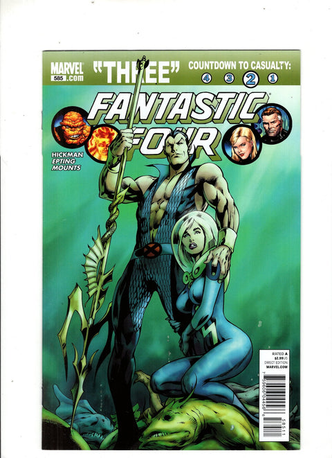 Fantastic Four, Vol. 3 #585 (Cvr A) (2010)   A   Buy & Sell Comics Online Comic Shop Toronto Canada