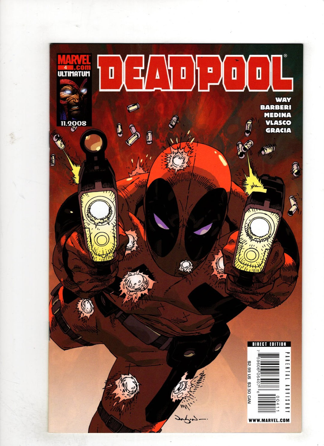 Deadpool, Vol. 3 #4 (2008) Marvel Comics comics online in Toronto ...