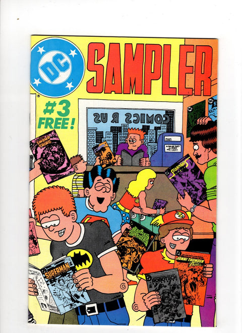 DC Sampler #3 (1984) Wraparound cover   Wraparound cover  Buy & Sell Comics Online Comic Shop Toronto Canada