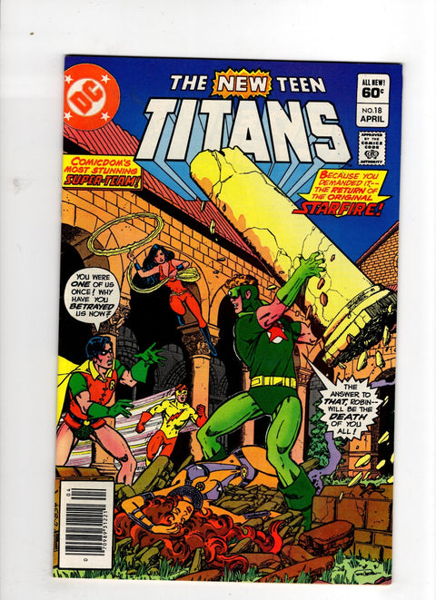 The New Teen Titans, Vol. 1 #18 (1982)      Buy & Sell Comics Online Comic Shop Toronto Canada