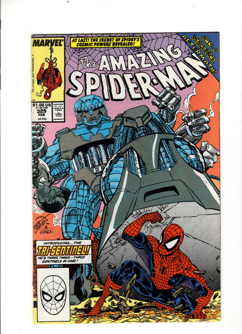 The Amazing Spider-Man, Vol. 1 #329 (1989)      Buy & Sell Comics Online Comic Shop Toronto Canada