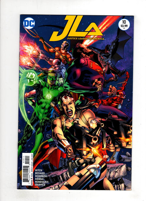 Justice League of America, Vol. 4 #10 (Cvr A) (2016) Bryan Hitch A Bryan Hitch  Buy & Sell Comics Online Comic Shop Toronto Canada