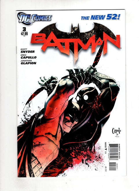 Batman, Vol. 2 #3 (Cvr A) (2011) Greg	Capullo A Greg	Capullo  Buy & Sell Comics Online Comic Shop Toronto Canada