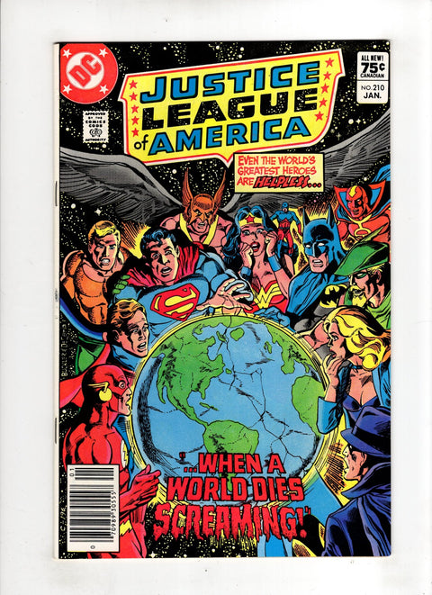 Justice League of America, Vol. 1 #210 (1983) Canadian Price Variant  Canadian Price Variant  Buy & Sell Comics Online Comic Shop Toronto Canada