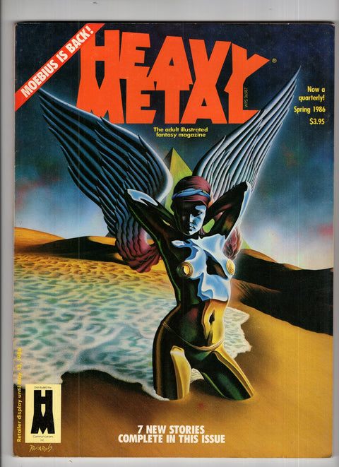 Heavy Metal (Volume 10) (1986) #1 (1986)      Buy & Sell Comics Online Comic Shop Toronto Canada