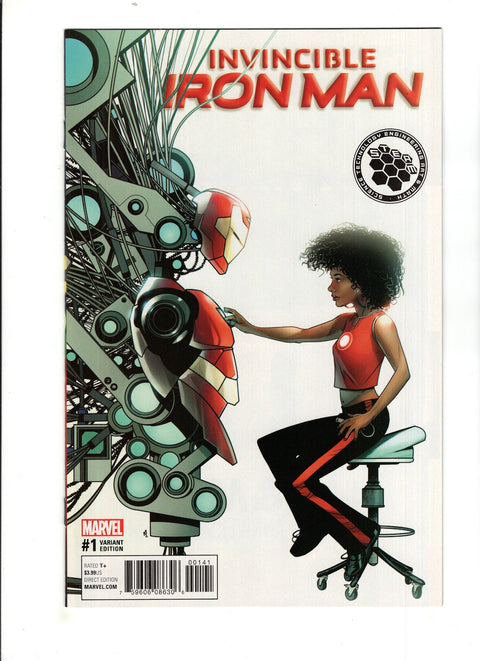 Invincible Iron Man, Vol. 3 #1 (Cvr D) (2016) Incentive Mike McKone STEAM Variant  D Incentive Mike McKone STEAM Variant  Buy & Sell Comics Online Comic Shop Toronto Canada