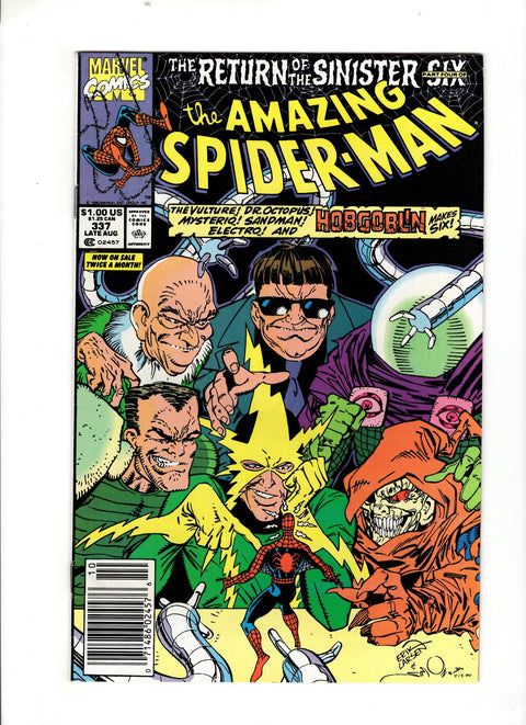 The Amazing Spider-Man, Vol. 1 #337 (1990)      Buy & Sell Comics Online Comic Shop Toronto Canada