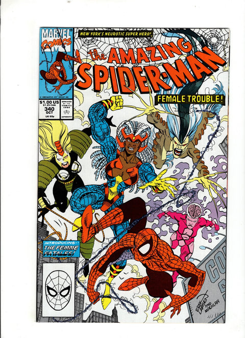 The Amazing Spider-Man, Vol. 1 #340 (1990)      Buy & Sell Comics Online Comic Shop Toronto Canada