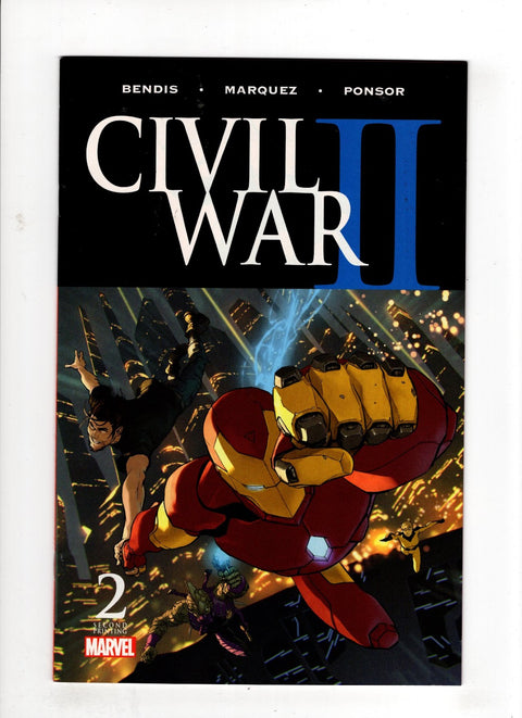 Civil War II #2 (2016) 2nd Printing Marko Djurdjevic Variant   2nd Printing Marko Djurdjevic Variant  Buy & Sell Comics Online Comic Shop Toronto Canada