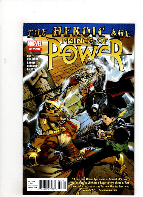 Prince of Power #3 (2010)      Buy & Sell Comics Online Comic Shop Toronto Canada