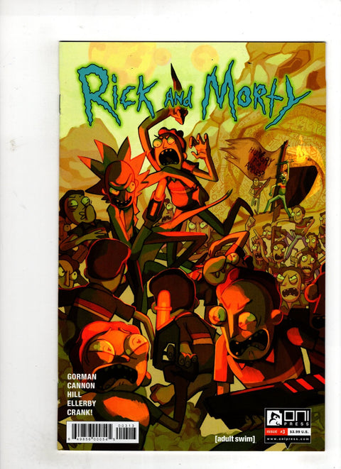 Rick and Morty, Vol. 1 #3 (Cvr D) (2015) 3rd Printing Nicole Rodriguez  D 3rd Printing Nicole Rodriguez  Buy & Sell Comics Online Comic Shop Toronto Canada