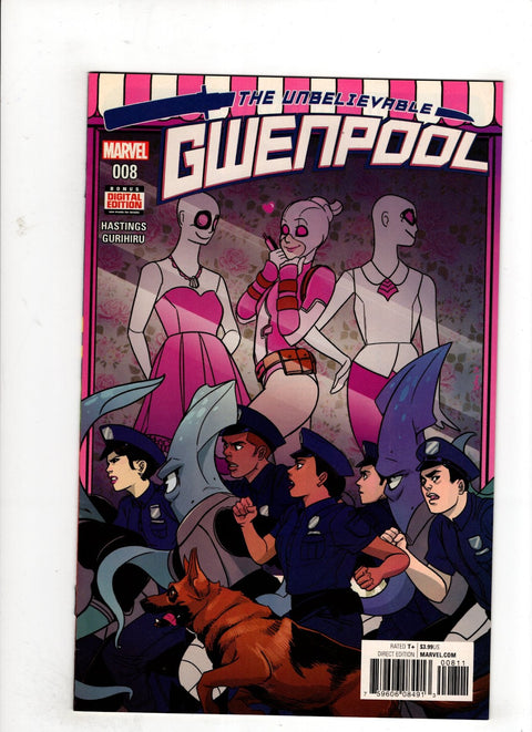 The Unbelievable Gwenpool #8 (Cvr A) (2016) Stacey Lee  A Stacey Lee  Buy & Sell Comics Online Comic Shop Toronto Canada